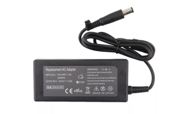 New 18.5V 3.5A 65W AC Power Adapte For HP EliteBook 2530p 2730p 2510p 2710p 7.4mm*5.0mm