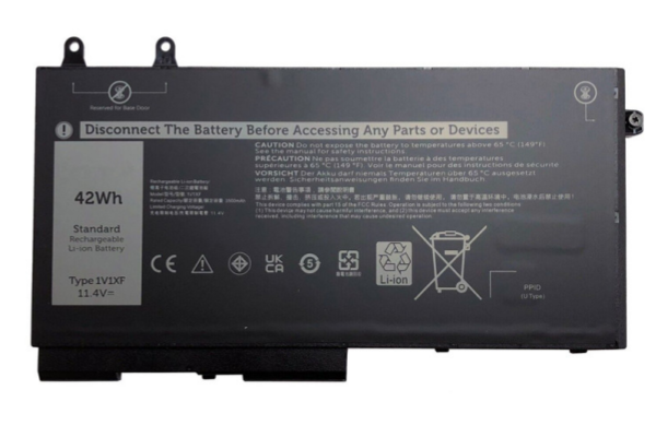 11.4V 42Wh 1V1XF Battery For Dell Precision 3540 Latitude 5400 5401 5500 5501 Li-on