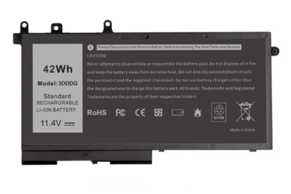 New 3DDDG 11.4V 42Wh Battery For Dell Latitude E5280 E5480 E5580 03VC9Y O3VC9Y