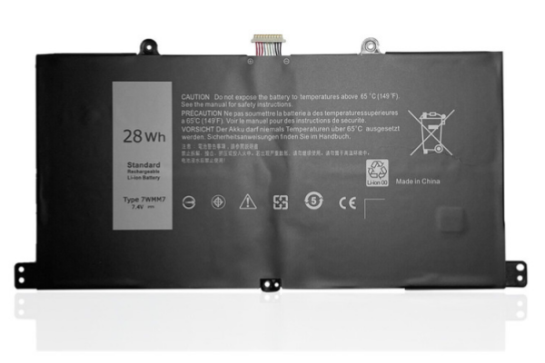 New 7WMM7 28Wh Battery For Dell Venue 11 Pro D1R74 CFC6C Keyboard Dock Tablet