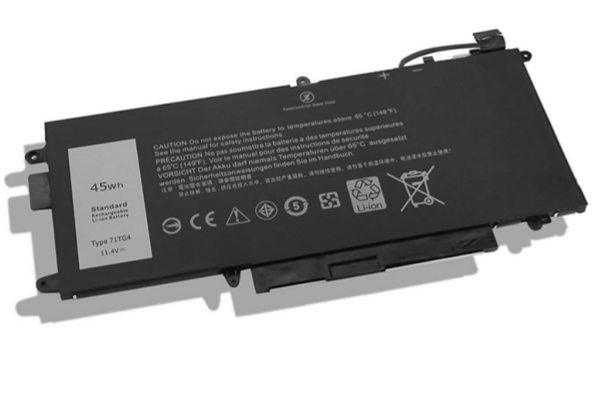 11.4V 45Wh New 71TG4 Laptop Battery For Dell Latitude 3189 5289 7389 7390 2-in-1 Series