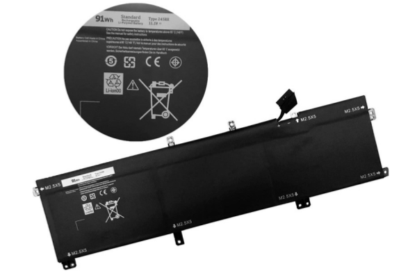 9Cell New Laptop Battery 245RR For Dell XPS 15 9530 Precision M3800 Series T0TRM H76MV 7D1WJ 11.1V 91Wh