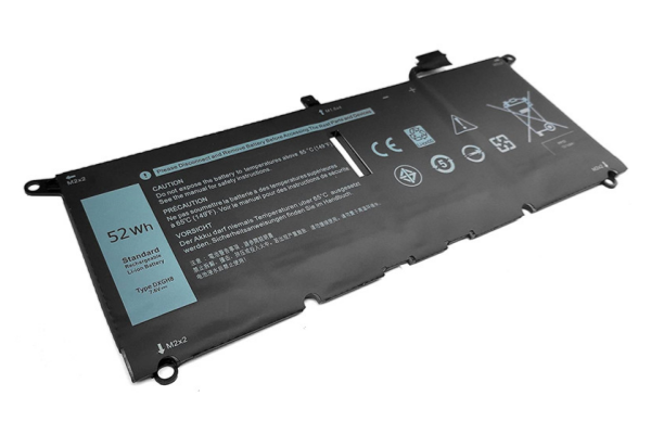 New OEM Notebook Battery 7.V 52Wh DXGH8 For Dell XPS 13 9370 9380 G8VCF 0H754V V48RM