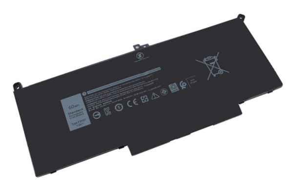 New F3YGT 7.6V 60Wh Battery For Dell Latitude 12 7000 7280 7290 13 7380 7390 14 7480 7490