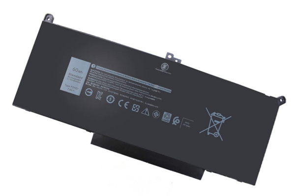 New F3YGT 7.6V 60Wh Battery For Dell Latitude 12 7000 7280 7290 13 7380 7390 14 7480 7490