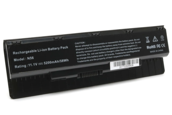 11.1V 5200mAh A32-N56 Laptop Battery For Asus N56 N56V N56VJ N76V N76 N46 N56VZ N76VZ N56VM A31-N56 A33-N56