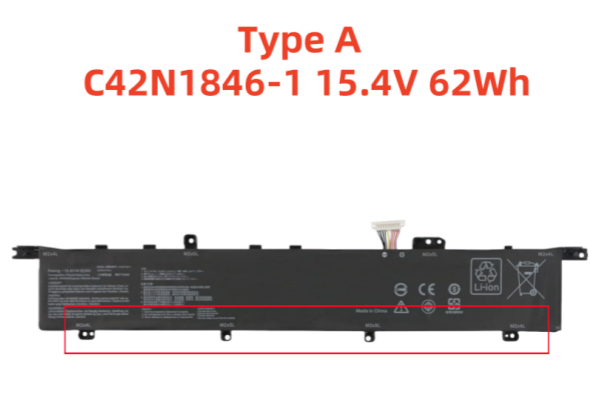 NEW C42N1846 C42N1846-1 Battery For ASUS ZenBook Pro Duo UX581 UX581GV UX581LV