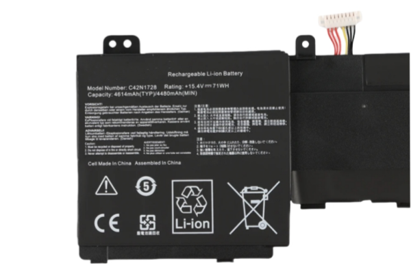 New 15.4V 71Wh C42N1728 Battery For Asus ZenBook UX550GD UX550GDX UX550GE UX550GEX