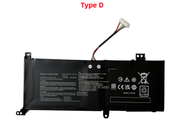 New OEM C21N1818 C21N1818-2 B21N1818 B21N1818-2 Battery For Asus VivoBook F412DA X412FJ X412FA X412UA X512F