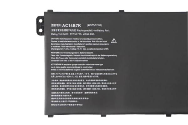 15.28V 50.7Wh AC14B7K Battery For Acer Spin 5 SP515-51GN Swift 3 SF314-52G SF314-56G