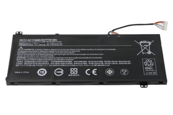 New AC17A8M OEM Notebook Battery For Acer Spin 3 SP314-52 TMX3410-M TMX314-51-M 11.55V 61.9Wh