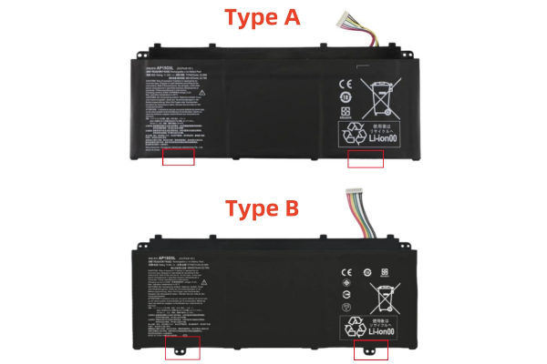 New Notebook Battery AP15O5L AP1505L AP1503K For Acer Aspire S 13 S5-371 S5-371-52JR