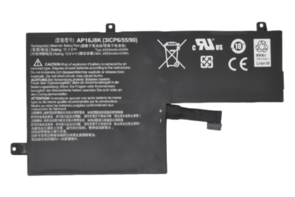 New 11.1V 45Wh AP16J5K AP16J8K Battery For Acer Chromebook 11 N7 C731 C731T