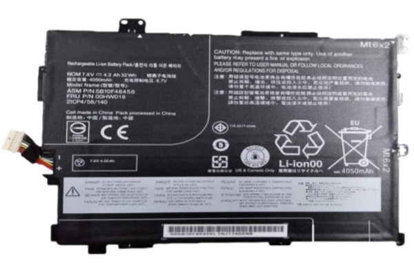 7.6V 32Wh 00HW016 00HW018 Battery For Lenovo Thinkpad 10 20E3 20E4 SB10F46454 New