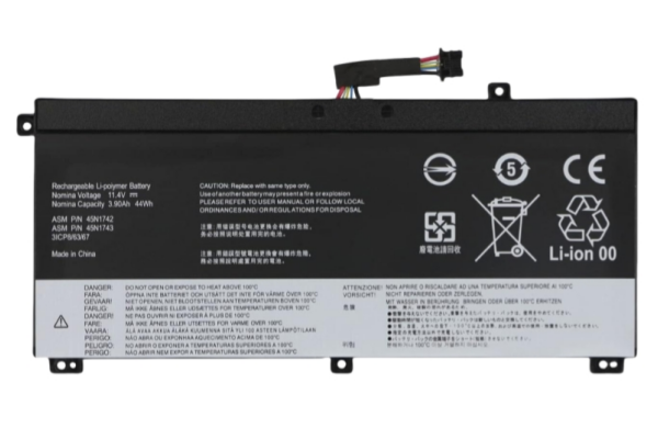 11.4V 44Wh 00NY639 45N1742 45N1740 45N1741 Battery For Lenovo ThinkPad T550 T550s W550 45N1743 New