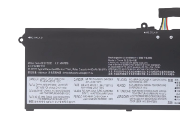 New 15.36V 71Wh L21C4PD8 L21L4PD8 L21M4PD8 Battery For Lenovo ThinkBook 16 G4+ IAP ARA 2022