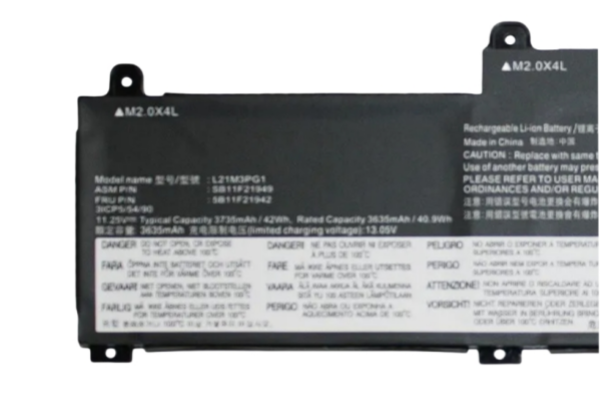 New Li-on L21L3PG1 L21M3PG1 L21C3PG1 Battery For Lenovo Thinkpad L14 L15 3rd Gen 2022