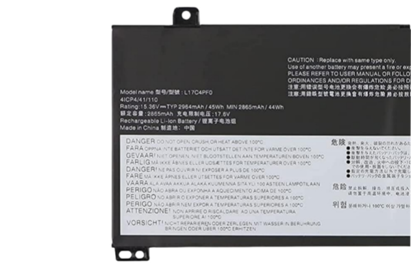 New L17C4PF0 L17M4PF0 Laptop Battery Replacement For Lenovo IdeaPad S530-13IWL xiaoxin Air 13IWL