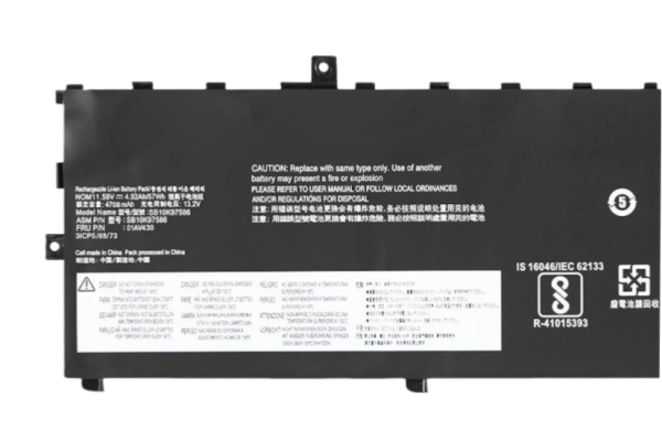 New Lithium-ion 01AV430 01AV431 01AV494 Battery For Lenovo ThinkPad X1 Carbon 2017 2018