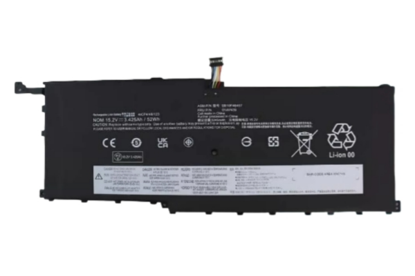 New 15.2V 52Wh 00HW028 00HW029 01AV438 01AV439 Notebook Battery For Lenovo ThinkPad X1C Yoga