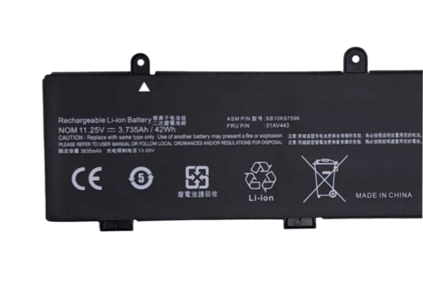 New 01AV443 00HW042 00HW043 00HW044 Lithium Battery Laptop For Lenovo ThinkPad Yoga 11e 3rd SB10J78991