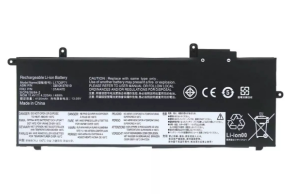 New 11.4V 48Wh Rechargeable Battery Laptop L17L6P71 L17M6P71 L17C6P71 01AV470 01AV471 For Lenovo ThinkPad X280