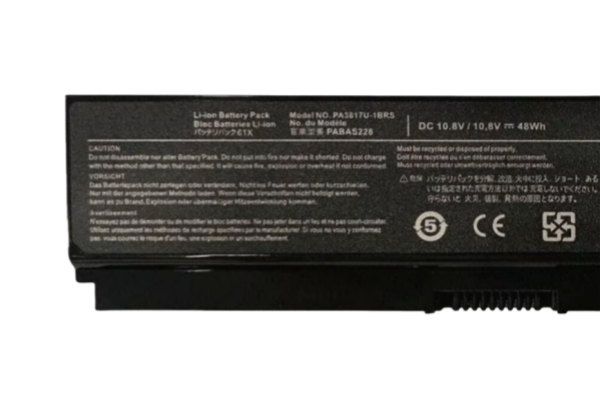 New Rechargeable PA3817U-1BRS PA3817U Laptop Battery For Toshiba Satellite A665 C655 L655 L735 L755