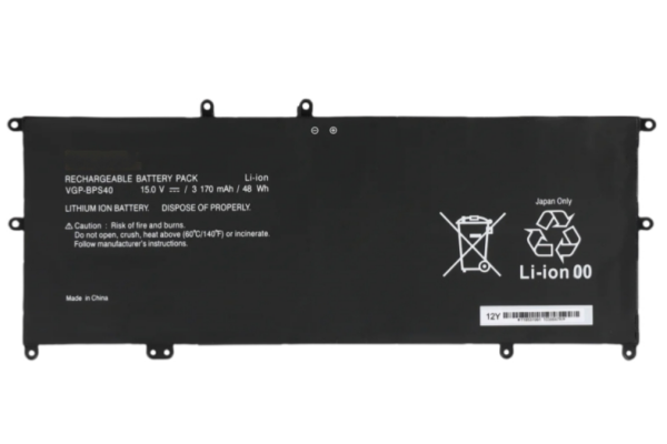 15V 48Wh Laptop Notebook Battery VGP-BPS40 For Sony VAIO Flip SVF15A 14A SVF15N17CXB SVF15N18PXB