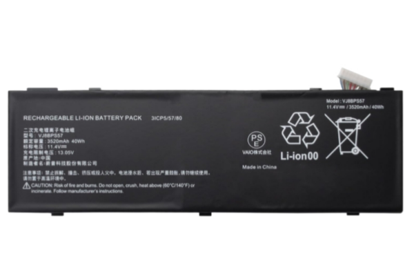 11.4V 40Wh New VJ8BPS57 OEM Laptop Battery For Sony VAIO S15 2019 Notebook 31CP5/57/80