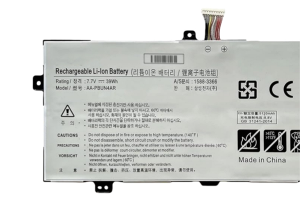 Li-on Battery Pack AA-PBUN4AR OEM For Samsung Notebook 9 NP940X3L 900X5L NP900X5L 7.7V 39Wh