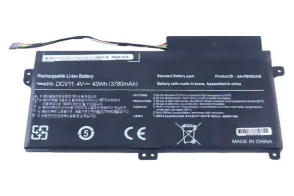 11.4V 43Wh New AA-PBVN3AB Battery For Samsung NP370R4E NP370R5E NP450R5V NP470R5E Li-ion