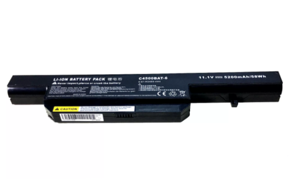 6Cell 11.1V 5200mAh C4500BAT-6 Laptop Battery For Clevo C4100 C4500Q C4500 C5100Q C5105 C5505 B4105 B5100M