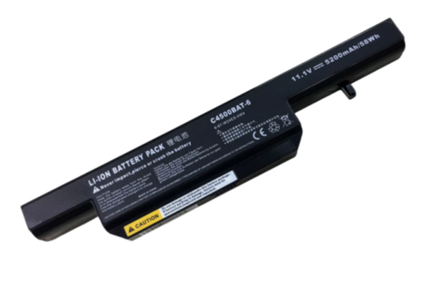 6Cell 11.1V 5200mAh C4500BAT-6 Laptop Battery For Clevo C4100 C4500Q C4500 C5100Q C5105 C5505 B4105 B5100M