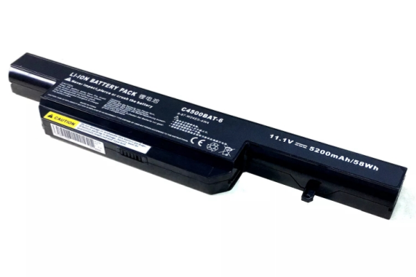 6Cell 11.1V 5200mAh C4500BAT-6 Laptop Battery For Clevo C4100 C4500Q C4500 C5100Q C5105 C5505 B4105 B5100M