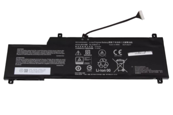 New 15.2V 49Wh NL40BAT-4 OEM Notebook Battery For Machcreator-A 15.6