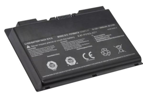 New P370BAT-8 6-87-P37ES-4271 Laptop Battery For Clevo X900 P370EM Series 15.12V 5900mAh Li-ion