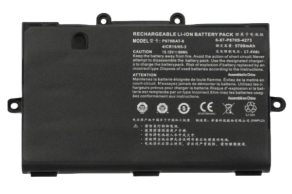 New 15.12V 89Wh P870BAT-8 Notebook Battery OEM For Clevo NP9877 P8700S P870DM P870KM P870TM-G