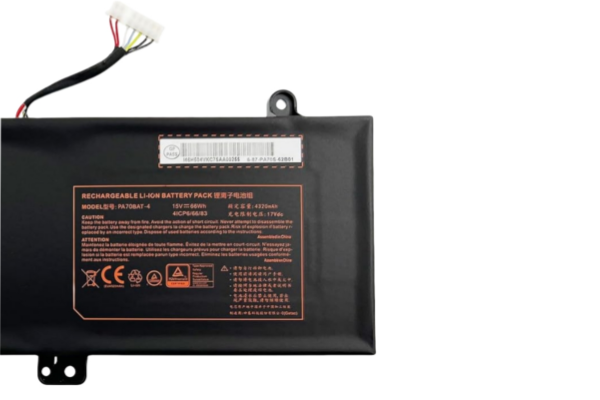 15V 66Wh OEM Laptop Battery PA70BAT-4 6-87-PA70S-61-B01 For Clevo PA70HS WOOKING S17 Pro-8U