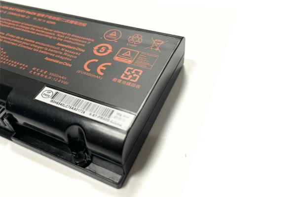 11.1V 62Wh PB50BAT-6 6-87-PB50S-61D00 Battery For Clevo PB71EF-G PowerSpec 1520 1720