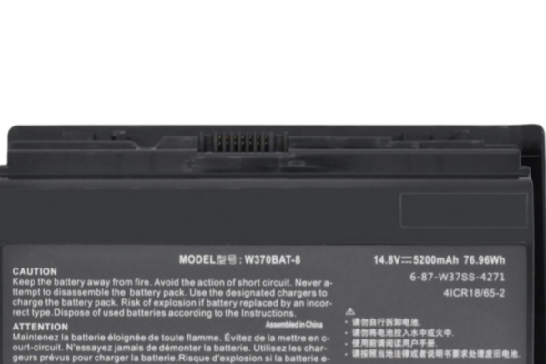 New Laptop Battery W370BAT-8 For Clevo W350ST W355ST W370ST W370SS K590S K790S