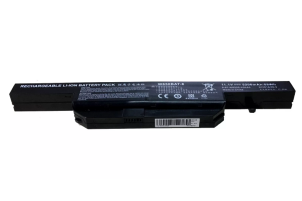 New 6Cell W650BAT-6 Rechargeable Laptop Battery For Clevo W650 W650S W650SC W670SJQ W650SJ