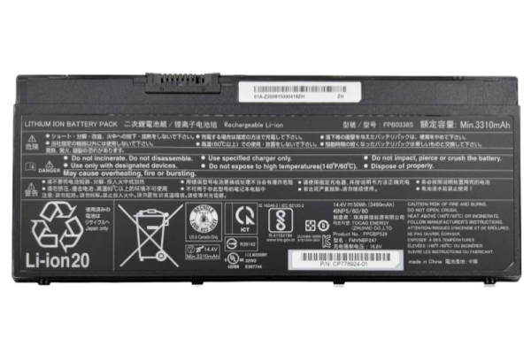 New Laptop Battery Replacement FPB0338S For Fujitsu LifeBook T937 T938 T939 E548 E549 E558 E559