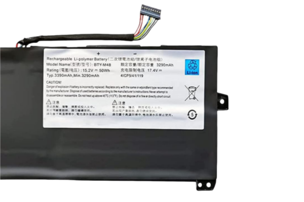 New 15.2V 50Wh BTY-M48 Laptop Battery OEM For MSI PS42 8RB Mechrevo S1 S1-C1 4ICP5/41/119