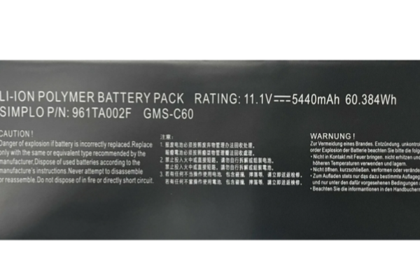 OEM New GMS-C60 961TA002F Laptop Battery For Razer Blade R2 17.3 Inch RZ09-0083