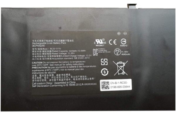 6Cell New RC30-0196 RZ09-0196 Laptop Battery For Razer Blade Stealth 2016 2017