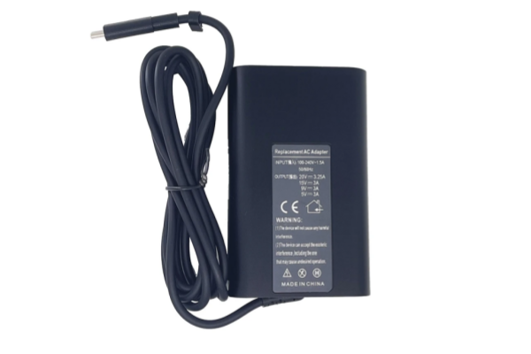 20V 3.25A 65W USB Type C Laptop Power Adapter For Dell Latitude 9410 9420 2-in-1 Power Supply Type-C