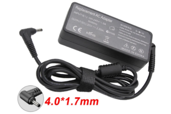 New 45W AC Adapter Laptop Charger Power For Lenovo Ideapad Yoga 100 310 510 710 20V 2.25A 4.0 x 1.7mm