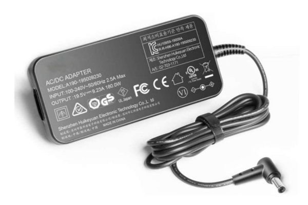 19.5V 9.23A 180W Laptop AC Adapter Charger For Asus ROG Strix GL504GM GL504GM-ES052T 6.0mmx3.7mm