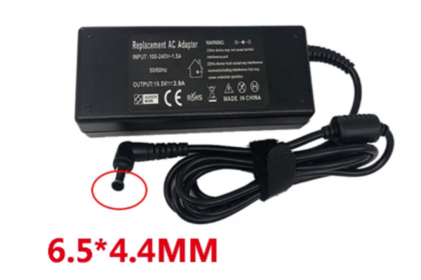 19.5V 3.9A 76W AC Adapter Laptop Power Charger For Sony Vaio VGP-AC19V33 VPCW VPC-W 6.5*4.4mm