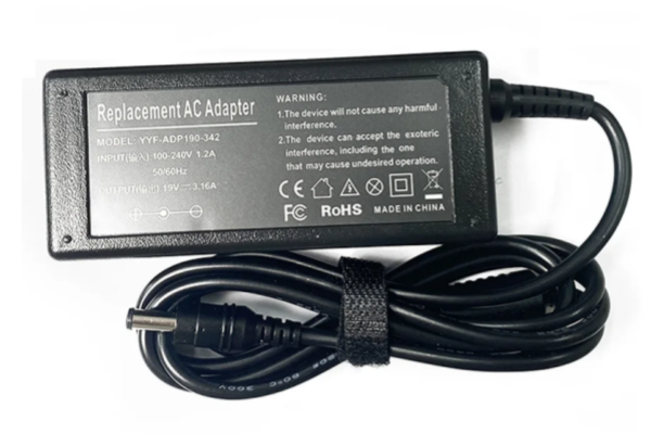 New AC laptop charger adapter 19V 3.16A 60W For Samsung NP400 NP200 R430 R431 PSU 5.5*3.0mm